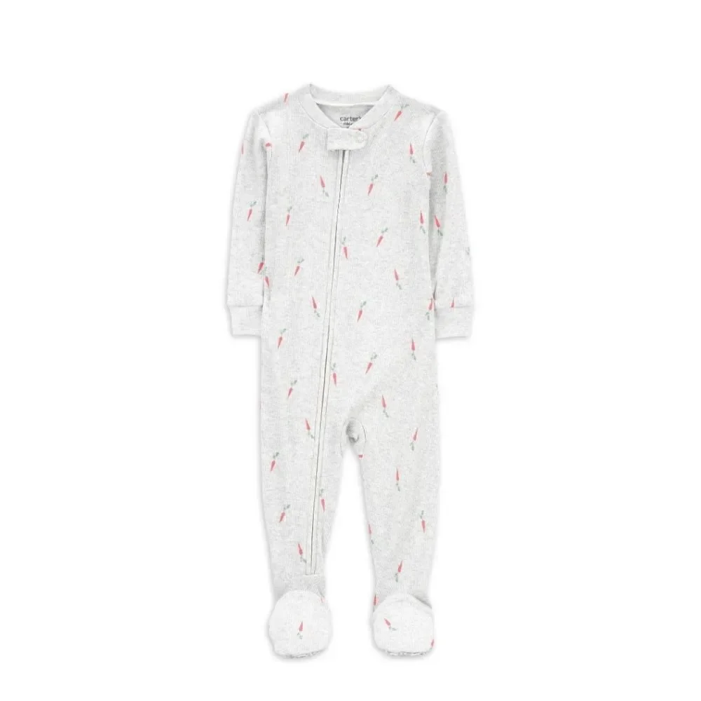 New Carter's Child of Mine Baby Unisex Easter Pajama, One-Piece, Size 12 months